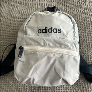 adidas Originals Linear Mini Backpack Travel/Sports Bag Halo Blue / White